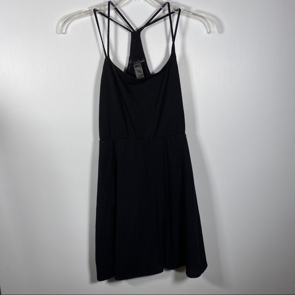 FAITH, LOVE & PASSION Racerback dress w/ double straps. Size Small Black - Picture 1 of 3